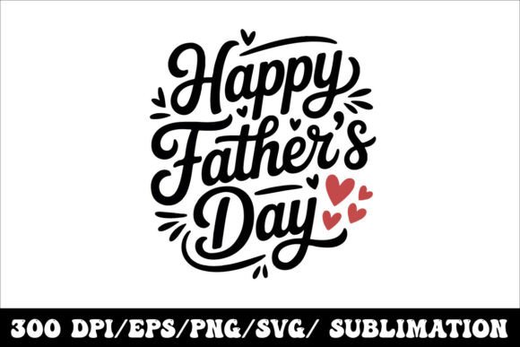 Celebrate Dad with Bold Typography and Heartfelt Design