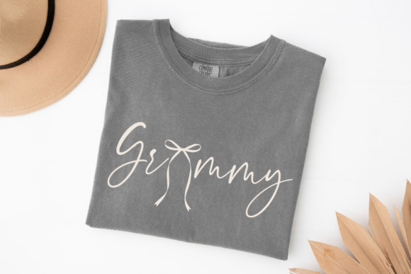 Celebrate Mom with a Personal Touch: Grammy SVG Design & Bow SVG
