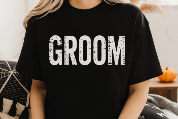 Designing the Groom's Moment: A Stylish Typography Asset