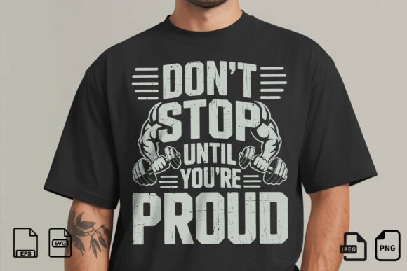 Don’t Stop Until Proud: Fueling Fitness Brands with Bold Typography