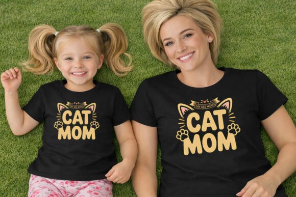 Embrace Your Inner Cat Mom with This Hilarious Quote Design