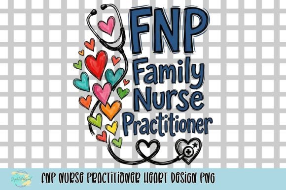 FNP Nurse Practitioner Heart Design PNG: A Designer's Guide to Creative Use